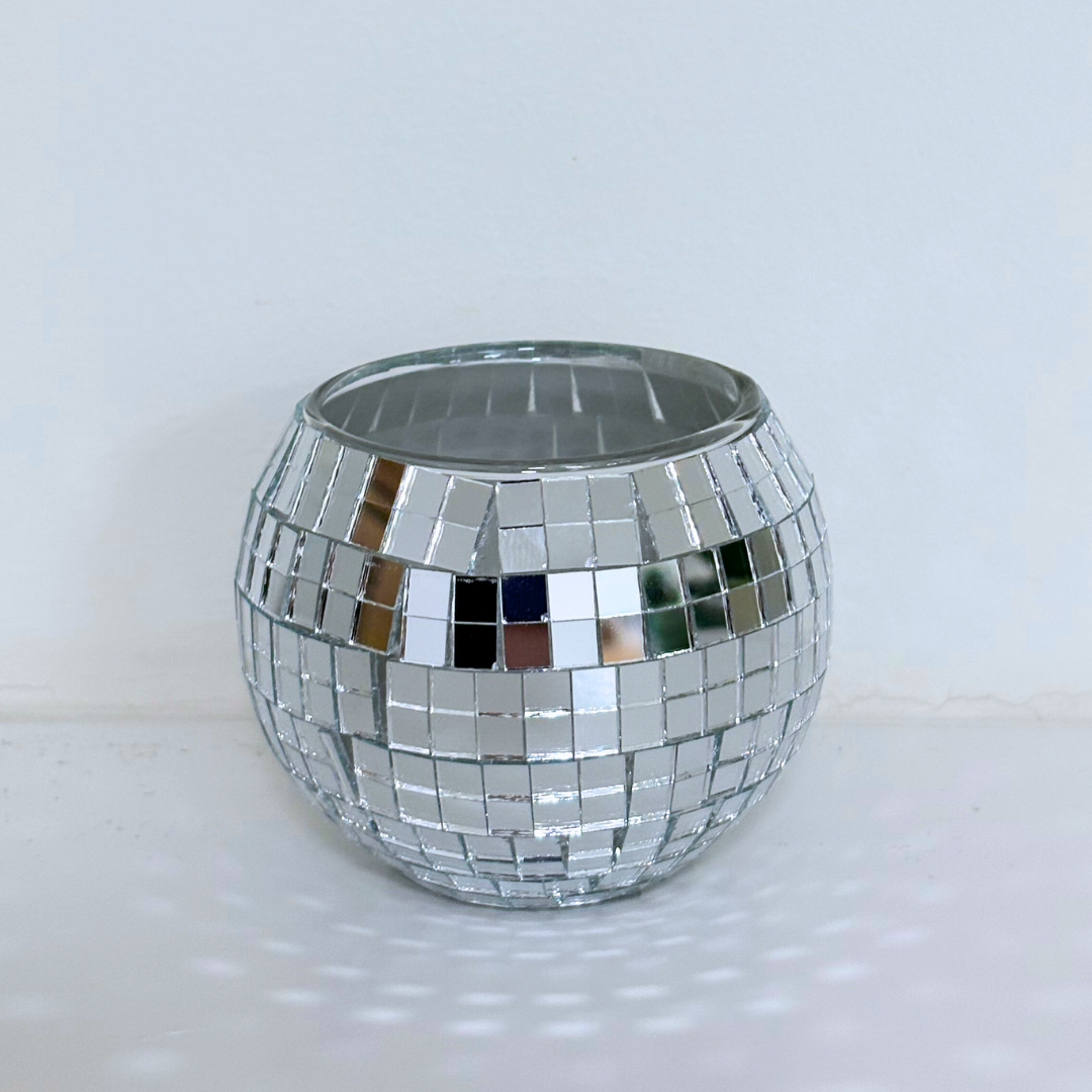 Disco-Kugel Teelichthalter