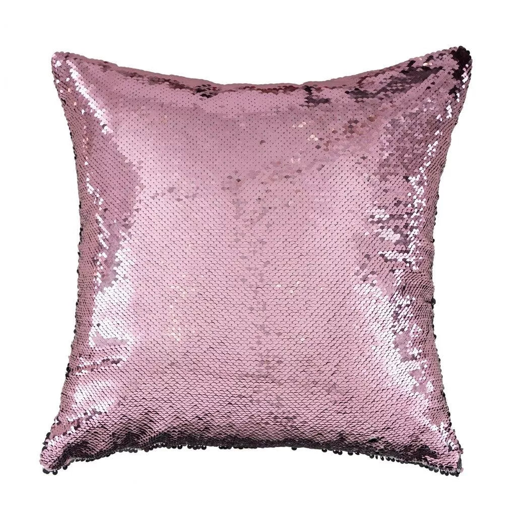 Magic Pailletten-Kissen Pink