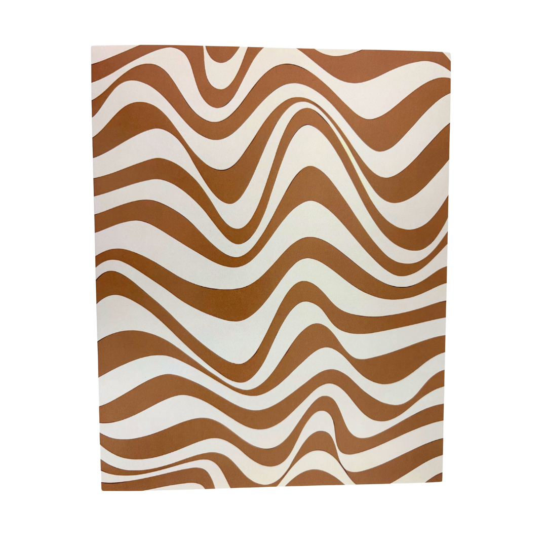 Abstrakter Boho Blumenprint