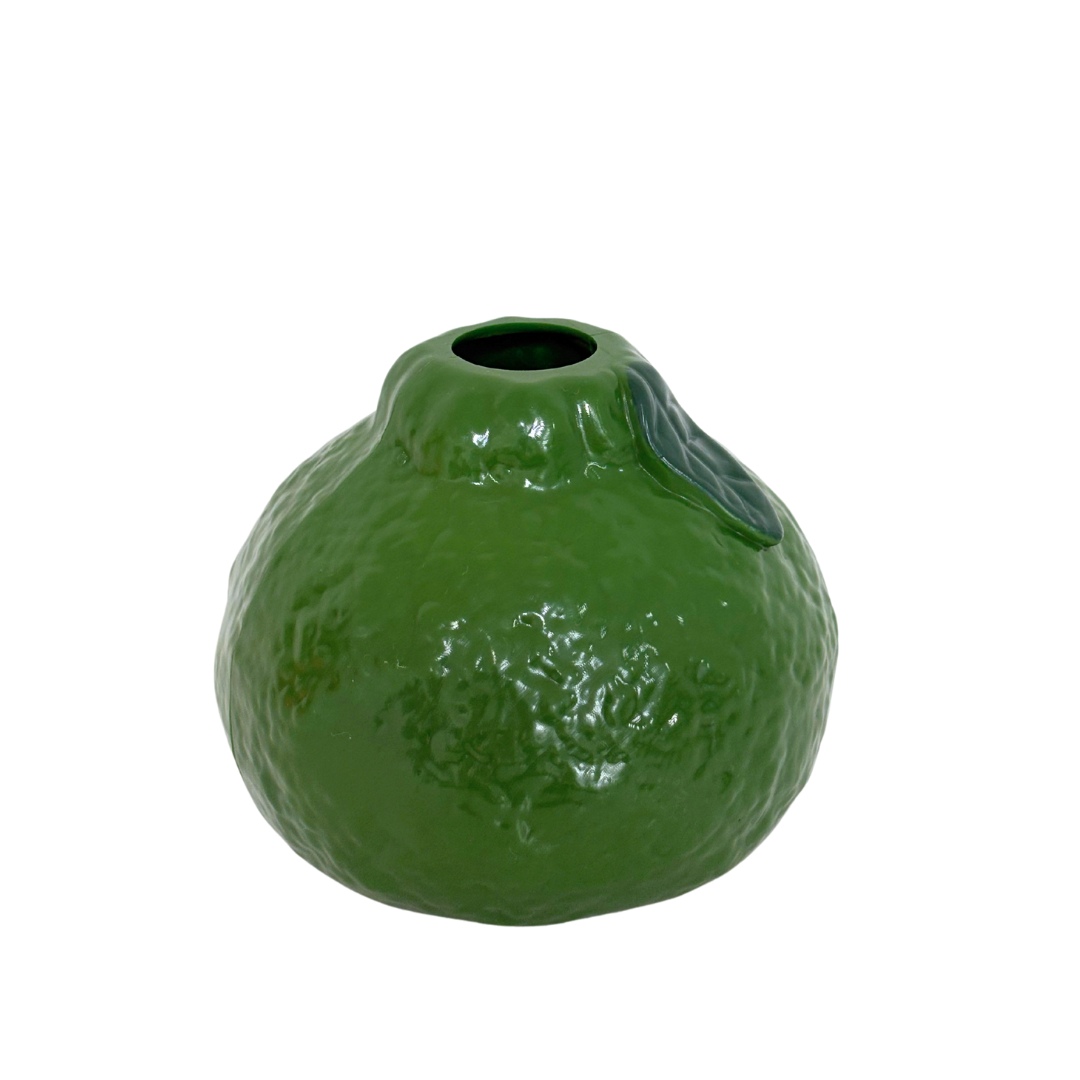 Zitrusvase in Orangenform
