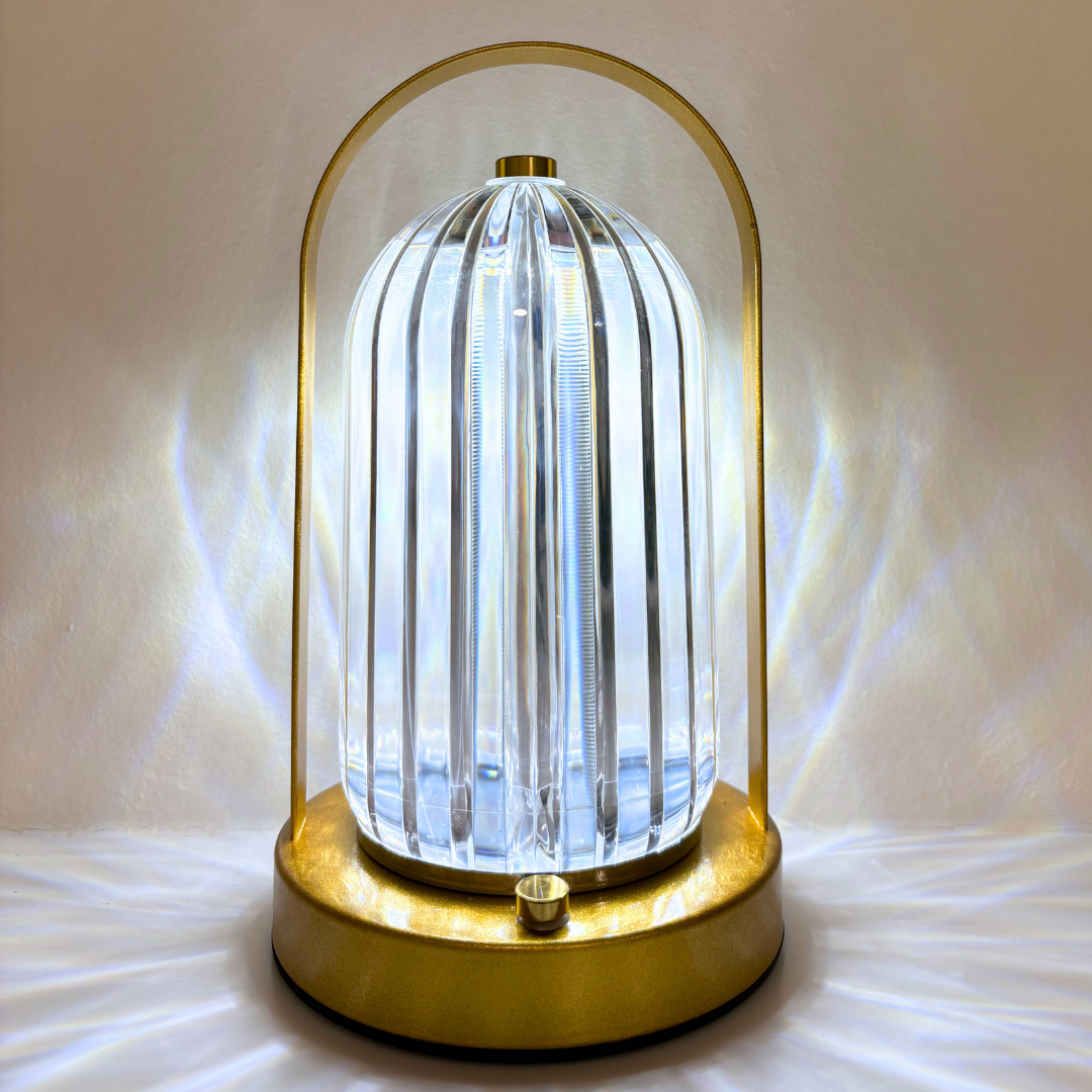 Retro Touch-Lampe mit 3 Lichtmodi