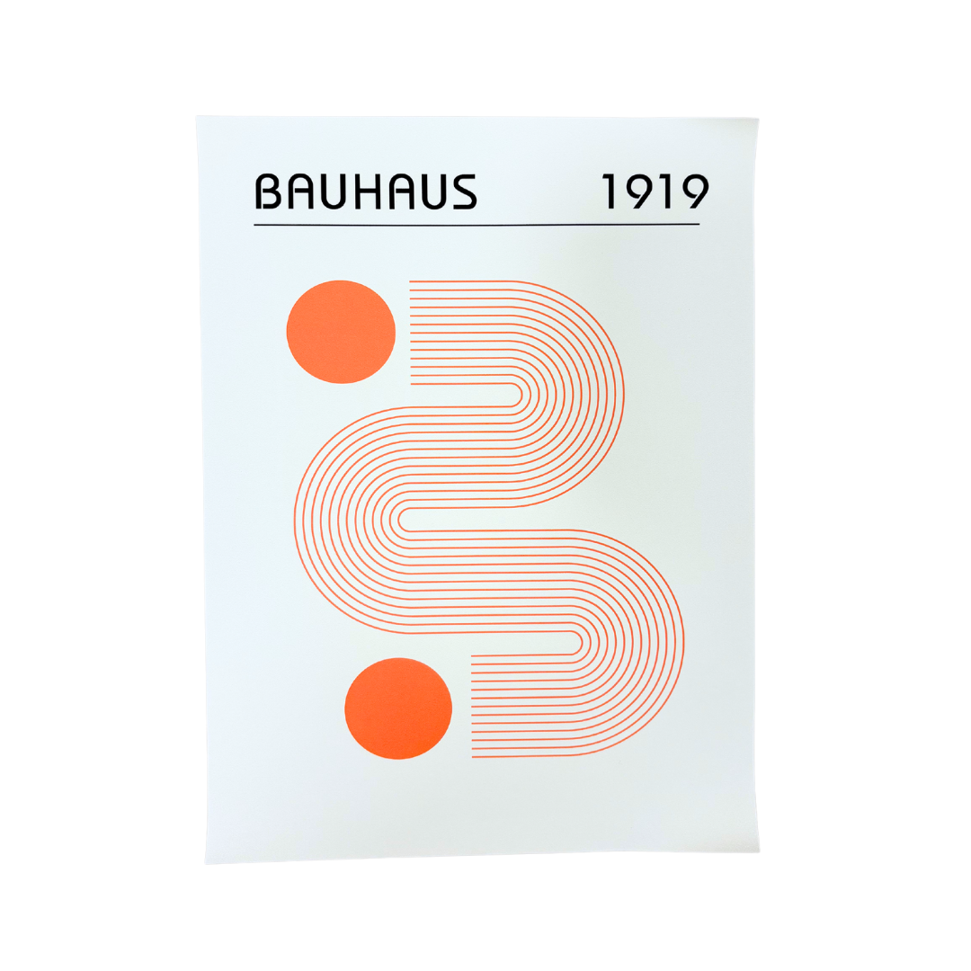 Retro Bauhaus Poster