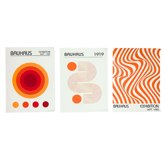 Retro Bauhaus Poster