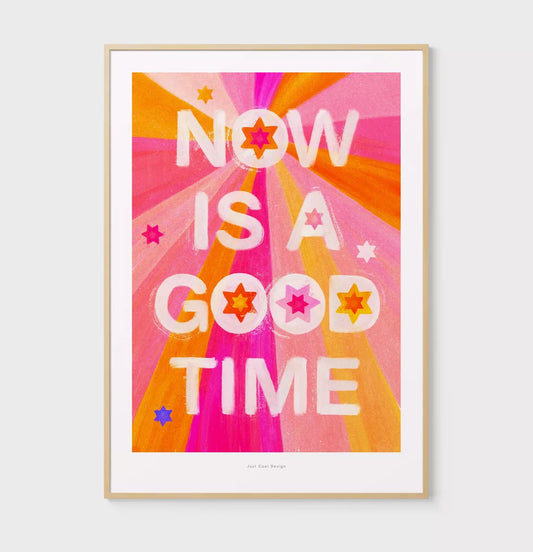 A3 Poster "Now is a good time"