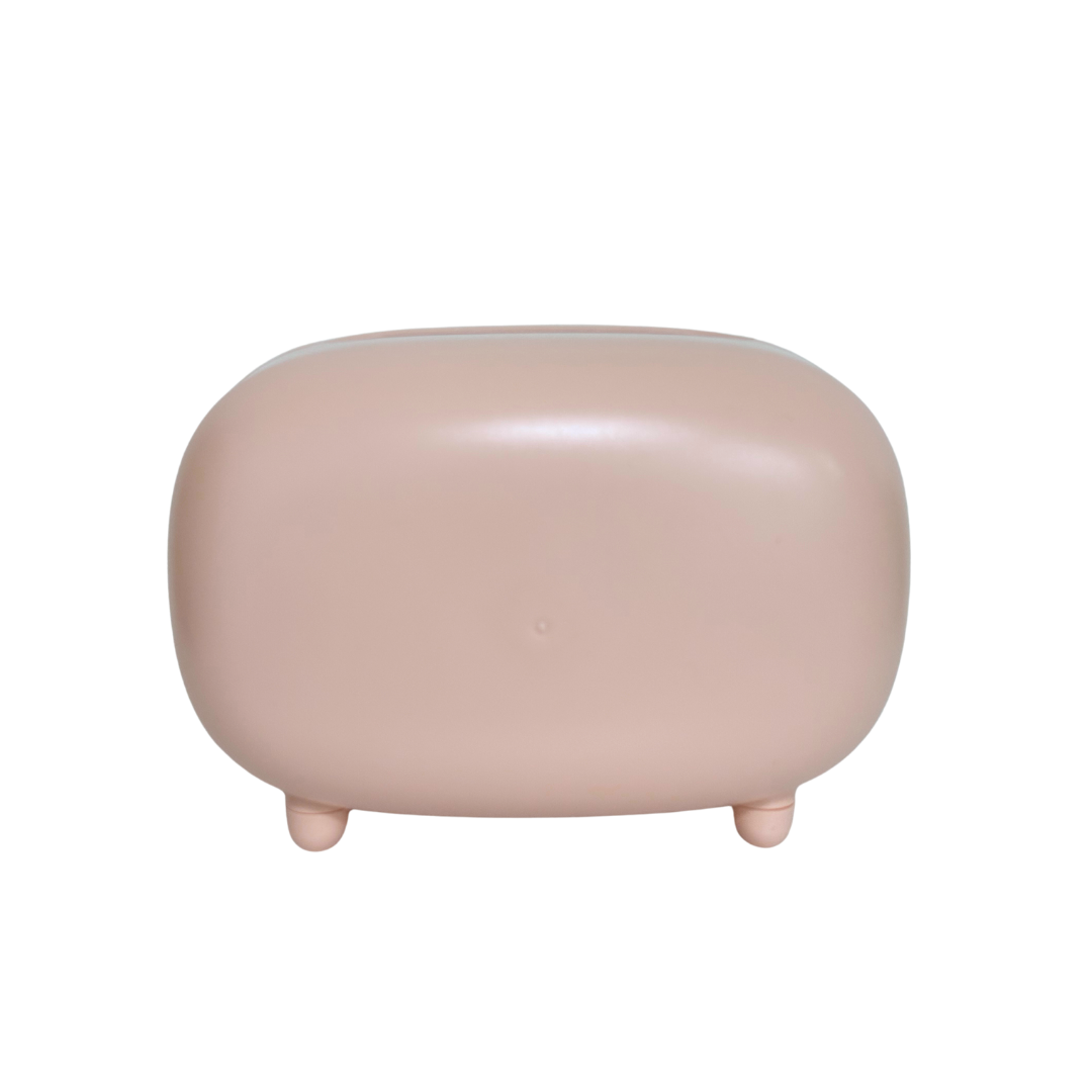 Retro Taschentuchspender in Rosa