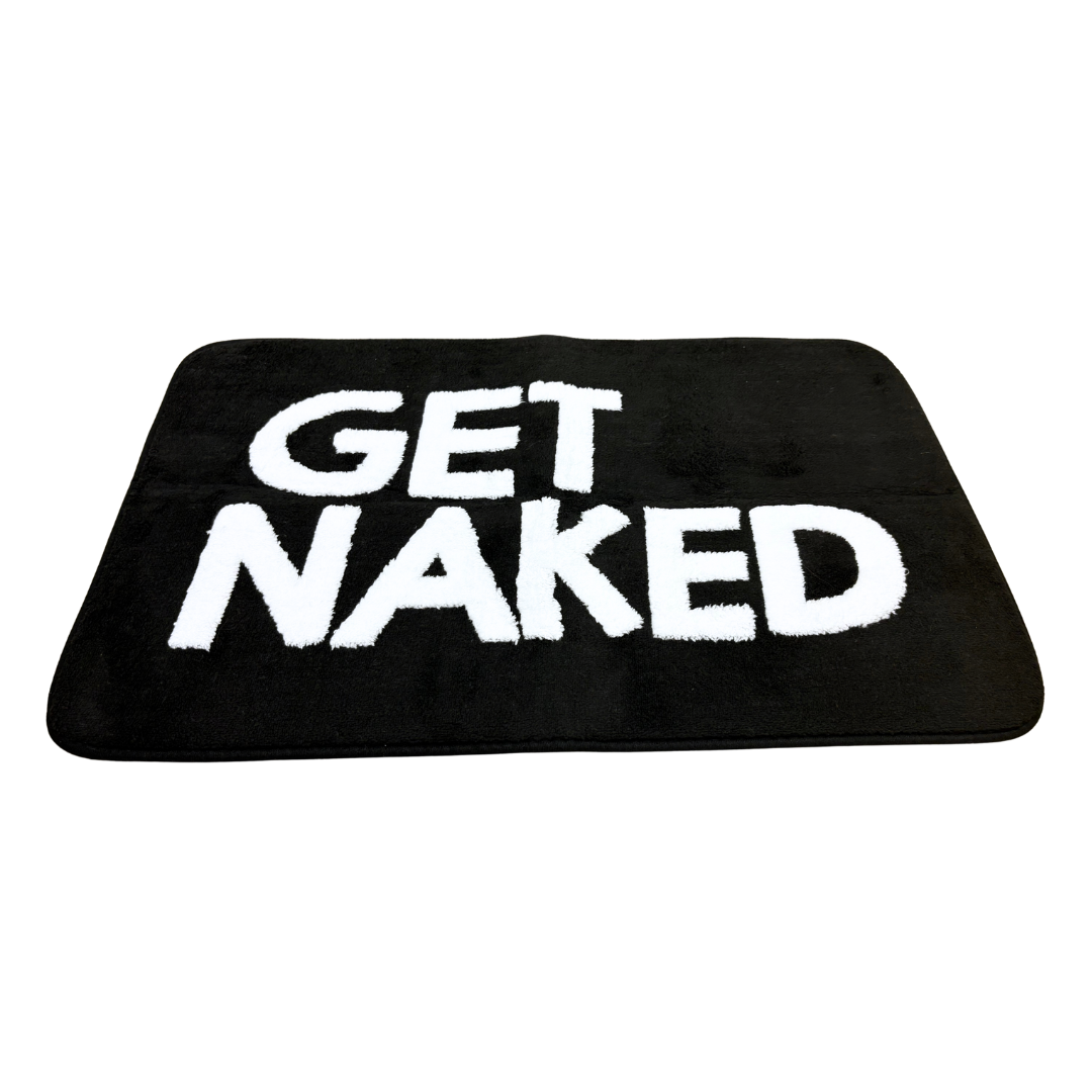 Badematte "Get Naked"