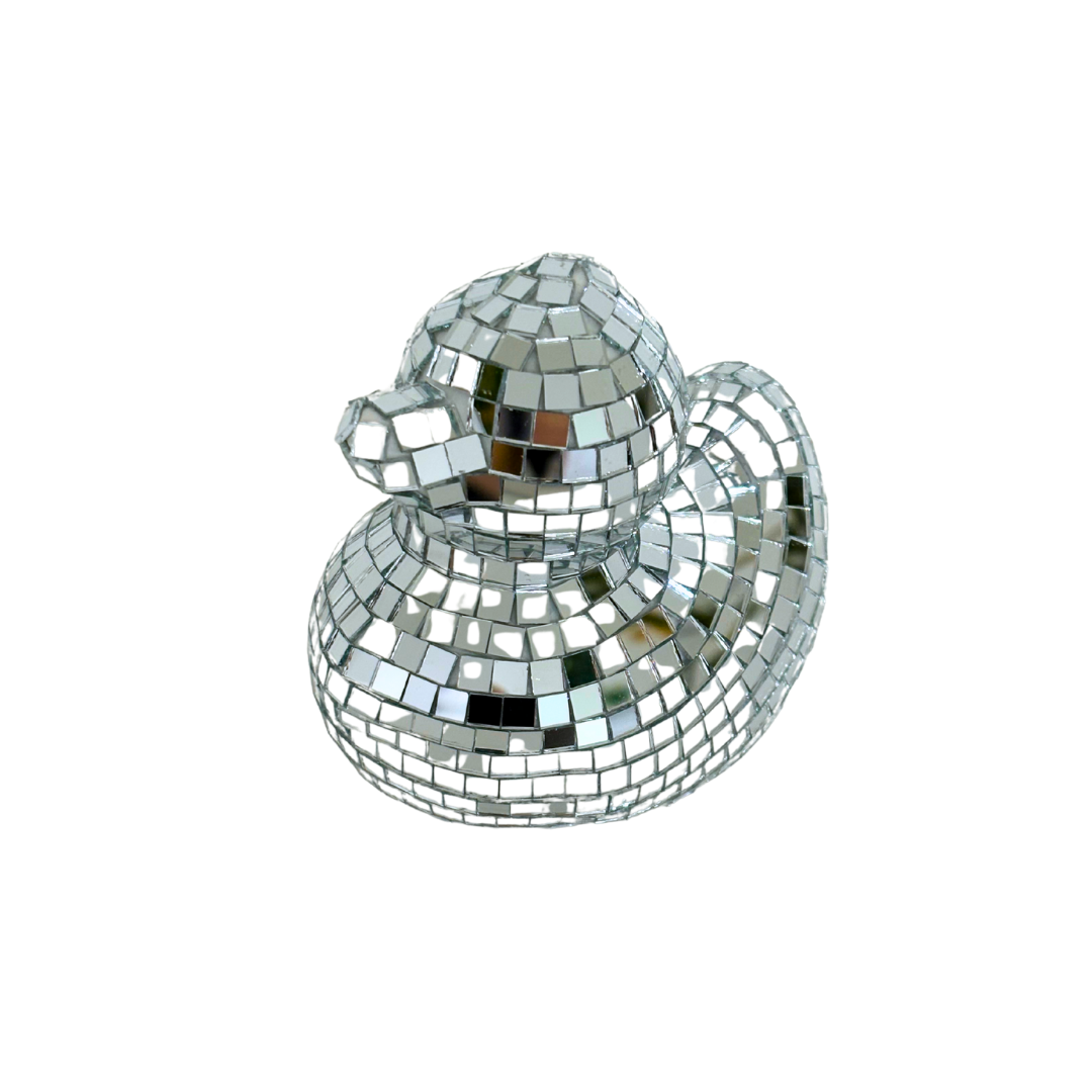 Ente Disco Figur