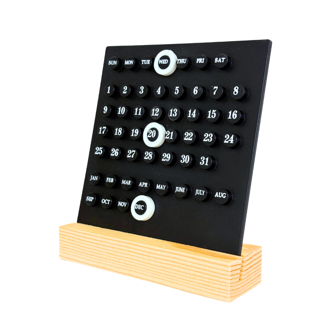 Vintage Schreibtischkalender
