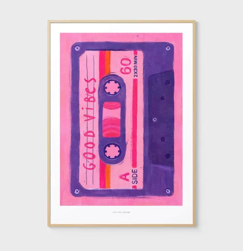 A3 Poster "Good Vibes"