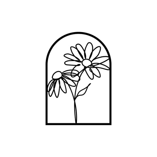 Wandobjekt - Daisy Arch