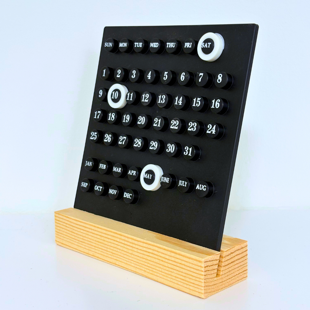 Vintage Schreibtischkalender
