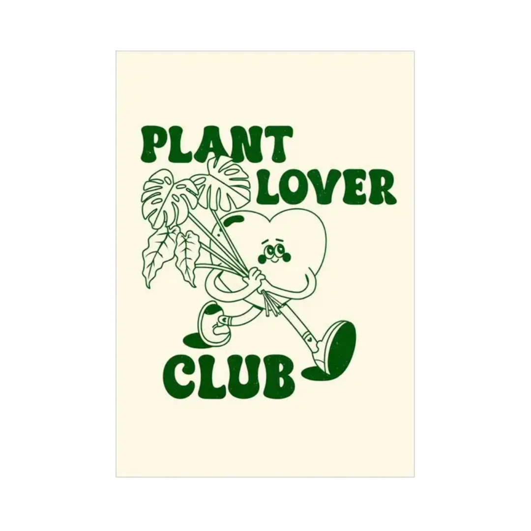 Poster "Plant Lover Club"