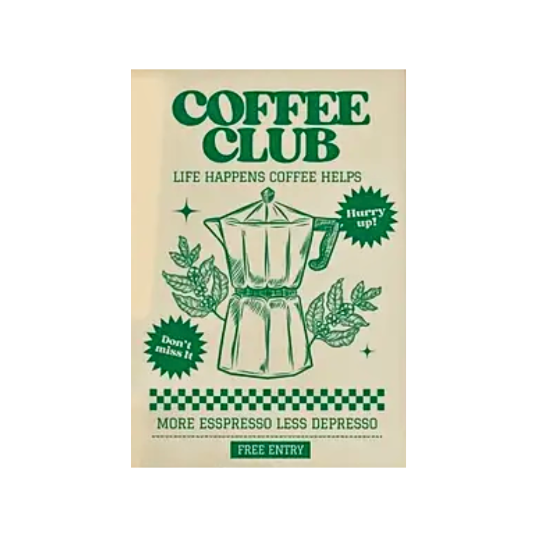 Retro-Küchenposter