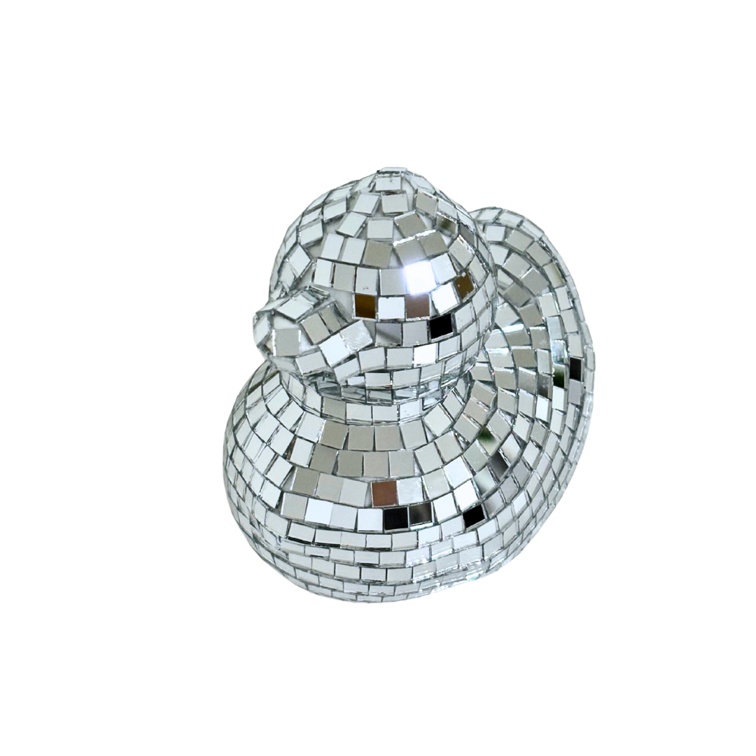 Ente Disco Figur