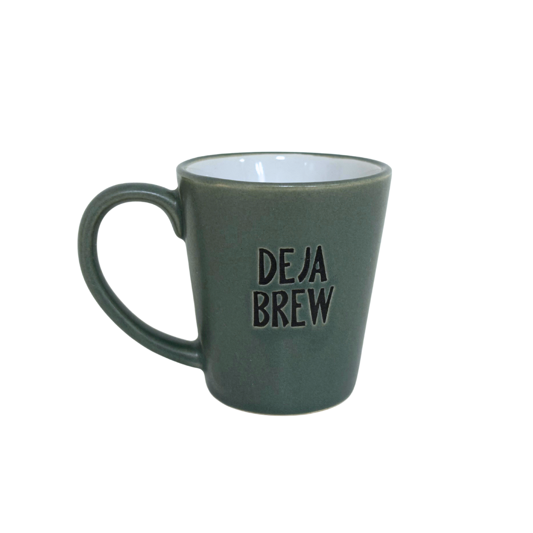 Kleine Kaffee-Tasse mit Spruch