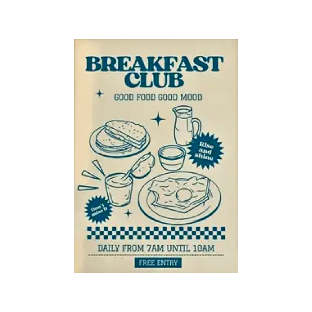 Retro-Küchenposter
