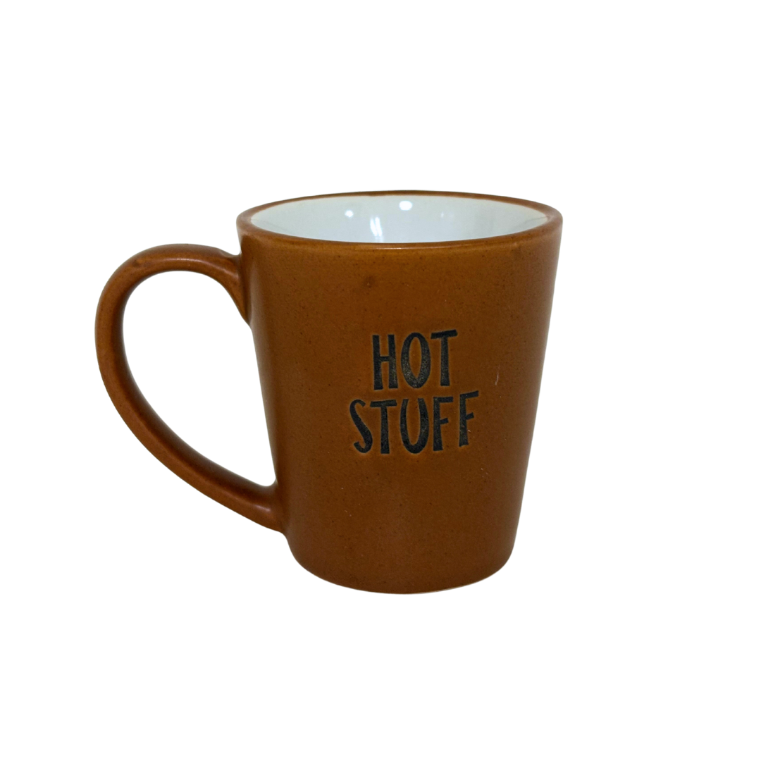 Kleine Kaffee-Tasse mit Spruch
