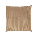 Hellbrauner Kissenbezug Cozy Soft Rib