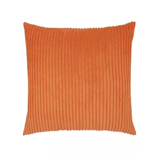 Oranger Kissenbezug Cozy Soft Rib