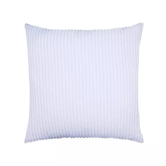 Weißer Kissenbezug Cozy Soft Rib