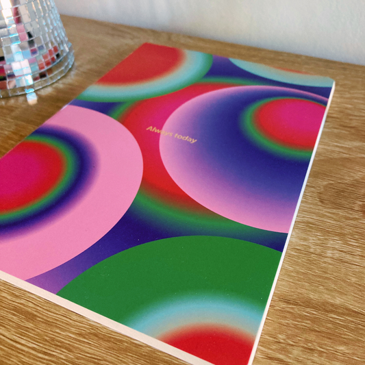 Pink Galaxy Notizbuch