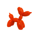 Orange Ballonhund-Figur