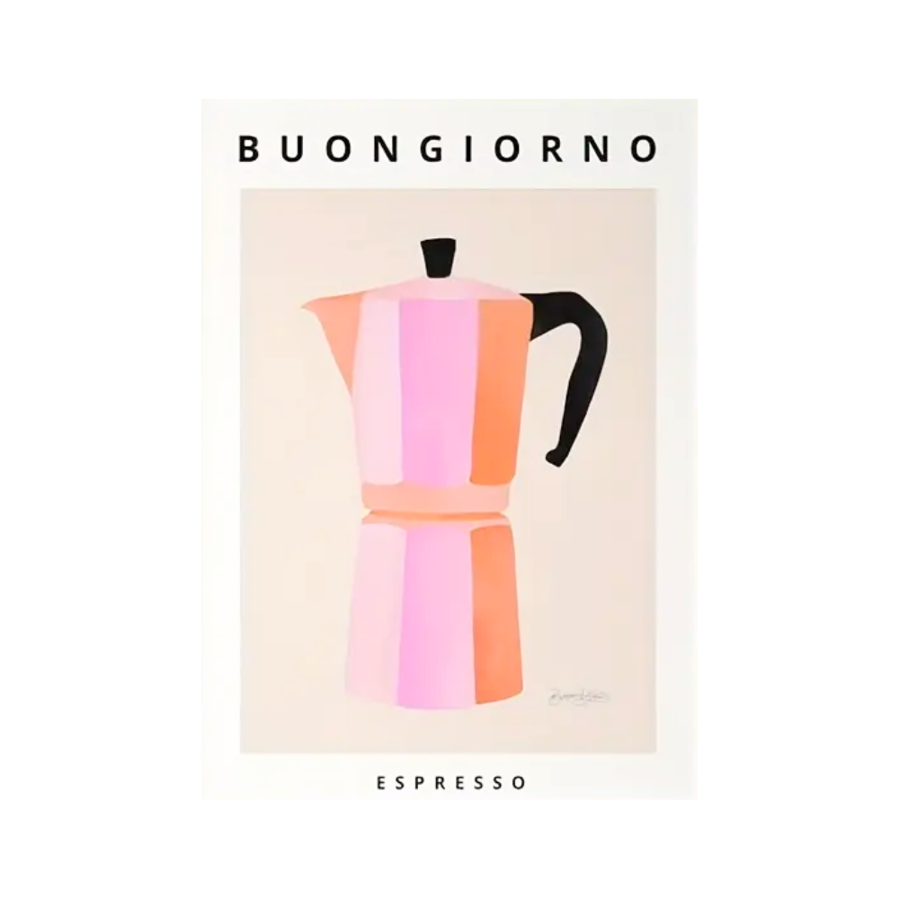 Moderner Druck "Espresso"