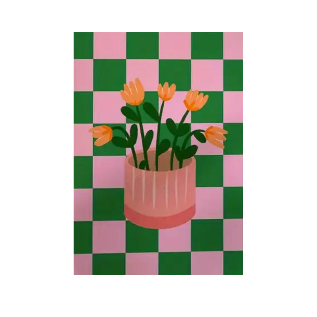 Poster "Retro Vase"